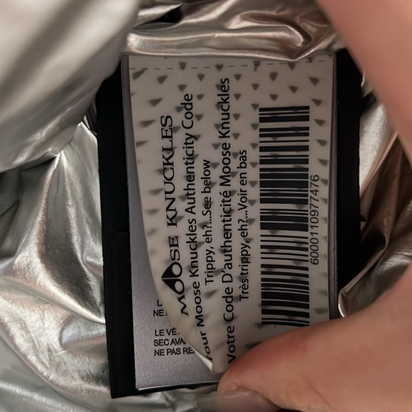 Moose knuckles jacket.99% new - Picture 6 of 7